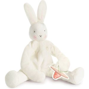 Bunnies By The Bay speenknuffel konijn wit knuffel 25 cm