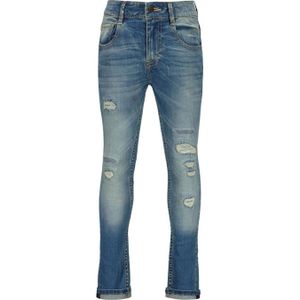 Raizzed skinny jeans Tokyo Crafted met slijtage vintage blue