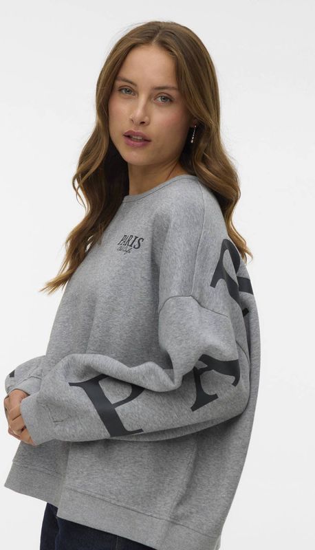 VERO MODA sweater donkerbruin