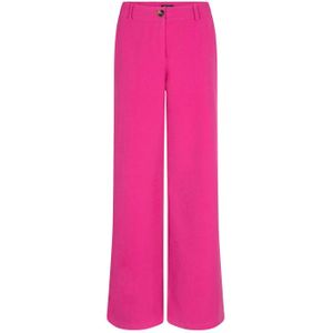 Ydence wide leg pantalon Solange fuchsia