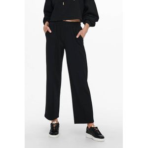 ONLY wide leg broek ONLPOPTRASH zwart