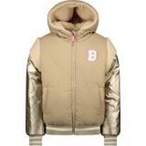 B.Nosy gewatteerde winterjas June beige/goud