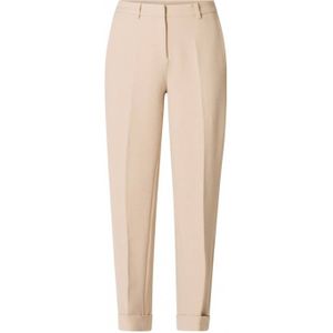 Yest straight fit broek beige