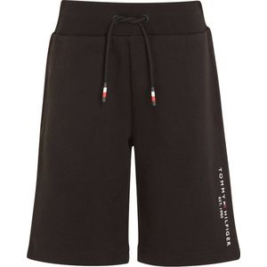 Tommy Hilfiger regular fit sweatshort zwart