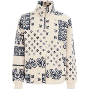 WE Fashion sweatvest met all over print new ivory