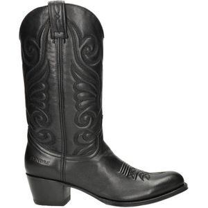 Sendra 11627 Debora leren cowboylaarzen zwart