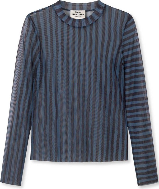 Mads Nørgaard - Parisian Night - Blouse - Veelkleurig - Lange Mouwen