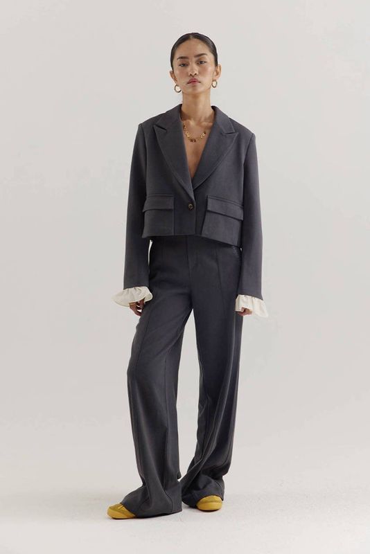 Harper & Yve - Broek - Grey - Dames