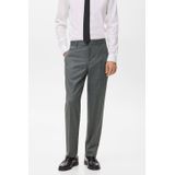 Mango Man straight chino grijs