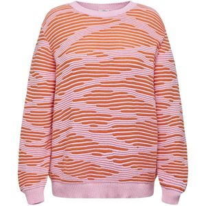 ONLY CARMAKOMA sweater CAREMMA roze/oranje