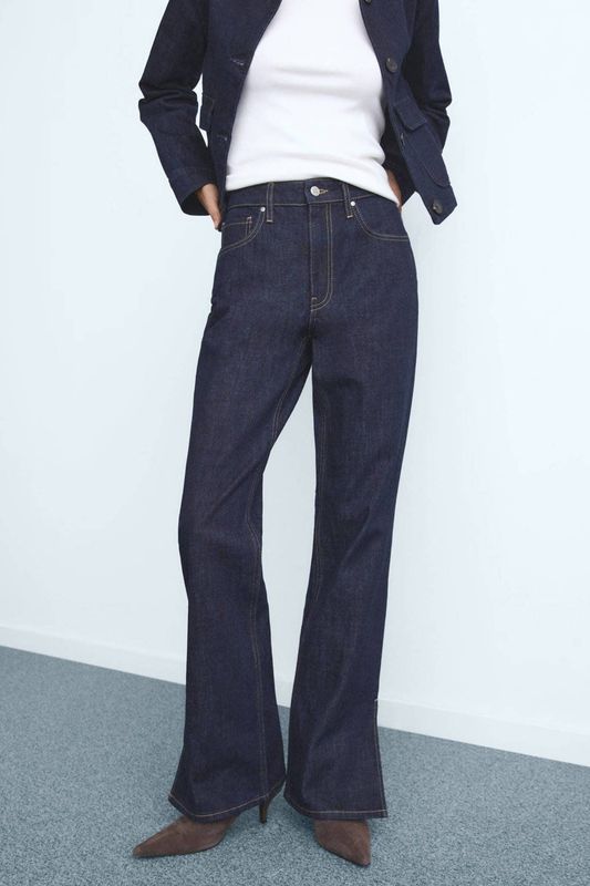 MANGO Jeans 'Anais'  navy