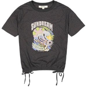 Garcia T-shirt van gerecycled polyester grijs