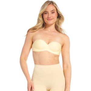 MAGIC Bodyfashion Voorgevormde Strapless Plak Bh Wing Bra Lichtbeige