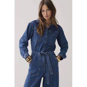 Summum jumpsuit medium blue denim