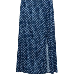 MANGO TEEN maxi rok blauw