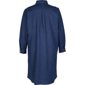 Zoey denim blouse medium blue denim