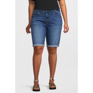 Anytime - Denim Short - Blauw - Regular Fit - 5-Pocket Model