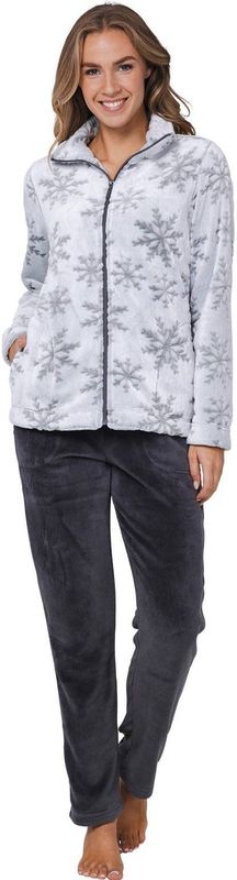 Rebelle - Silver Frost - Huispak - Grijs - Fleece