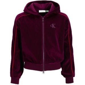 Calvin Klein Jeans Sweatvest  rood / bourgogne