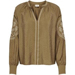 JDY blousetop camel/ecru