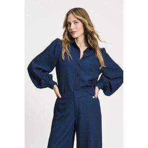POM Amsterdam blouse donkerblauw
