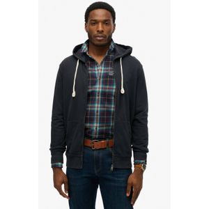 Superdry sweatvest donkerblauw