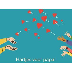 wehkamp Digitale Cadeaukaart hartjes voor papa 5 euro