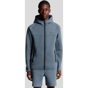 Lyle & Scott - Neoprene Zip Hoodie - Blauw - Sweater
