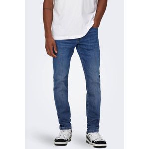 ONLY & SONS regular fit jeans ONSWEFT 6755 blauw