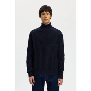 SELECTED HOMME - TOM - Coltrui - Regular Fit - Wafelstructuur - Biologisch Katoen