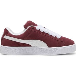 Puma Suede XL sneakers donkerrood/wit