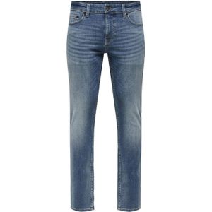 ONLY & SONS slim fit jeans blauw