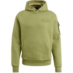 PME Legend hoodie met printopdruk groen