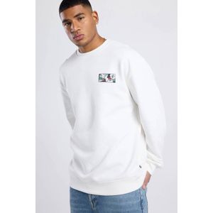 America Today sweater met backprint wit