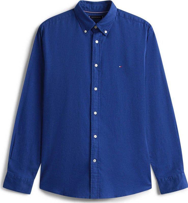 Tommy Hilfiger - Flanel Overhemd - Blauw - Regular-fit