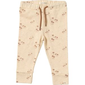 Your Wishes baby regular fit broek Calle met all over print offwhite
