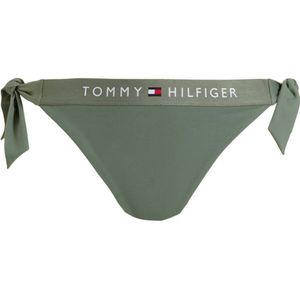 Tommy Hilfiger strik bikinibroekje olijfgroen