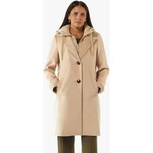comma casual identity jas met wol beige