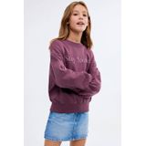 Mango Kids sweater paars
