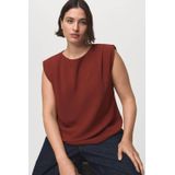 Mango - Blousetop - Bruin