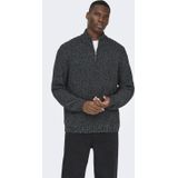 Only & Sons - Gebreide Trui - Troyerkraag - Normale Snit