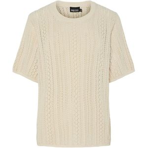 PIECES Curve top beige