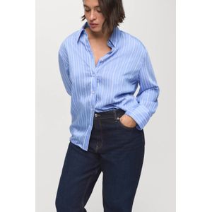 Mango mom jeans dark blue denim
