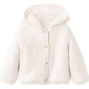 Mango Kids tussenjas gebreid ecru