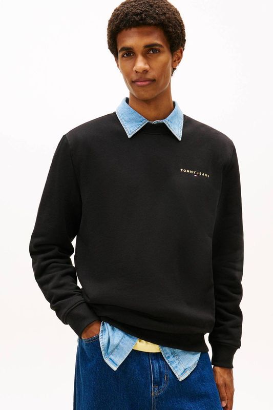Tommy Jeans Sweatshirt  goud / zwart