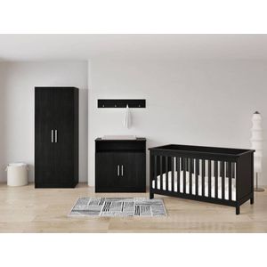Cabino - Tucson - Meegroei Babykamer - Zwart - 3 Delig