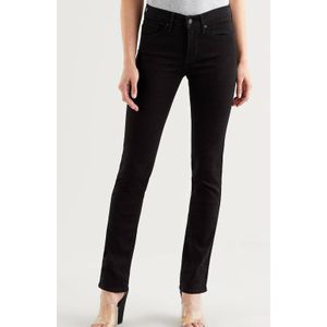 Levi's 312 shaping slim high waist jeans soft black