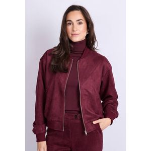 C&S The Label bomberjack donkerrood