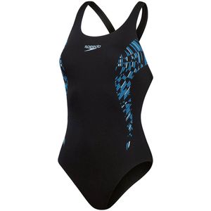 Speedo ECO Endurance+ sportbadpak Muscleback zwart/blauw
