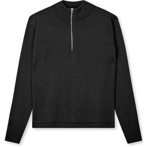 MADS NØRGAARD - COPENHAGEN vest met wol gebreid zwart